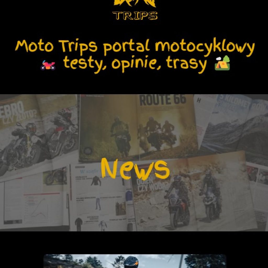 mototrips portal dla motocyklistów